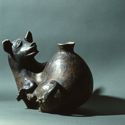 Colima Sitting Dog by Colima Culture